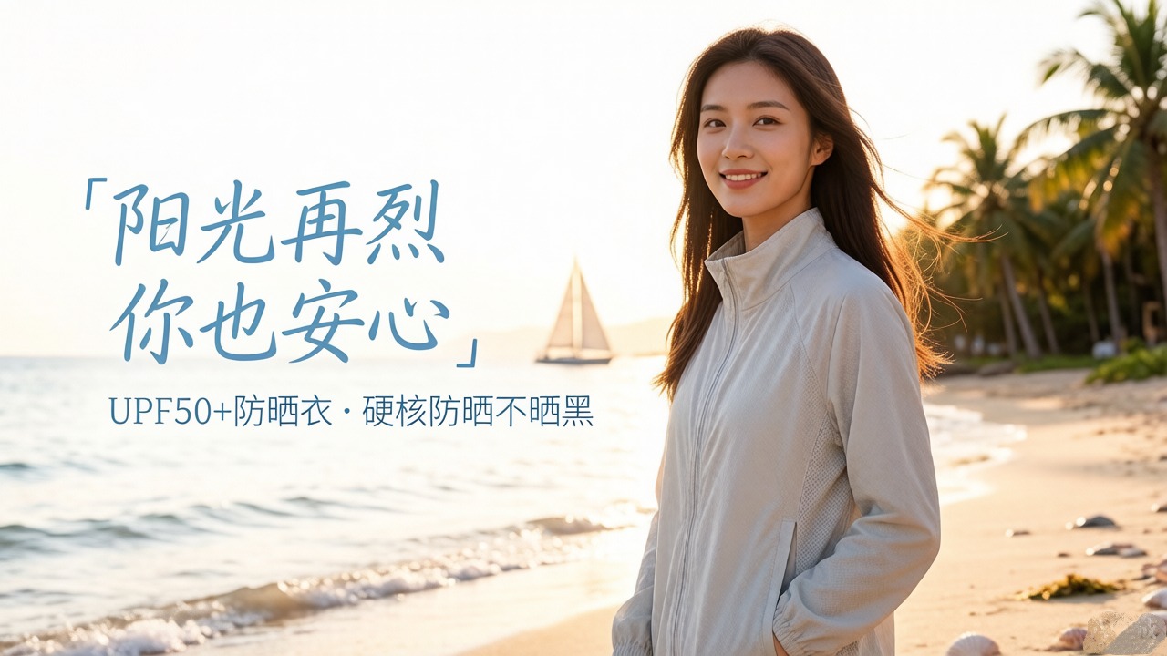 海边防晒衣种草视频